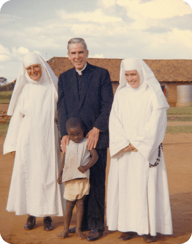 Archbishop Sheen with Sisters