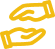 Helping hands icon