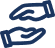 Helping hands icon